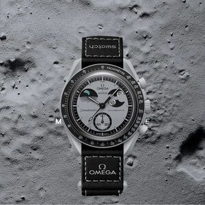 💫Swatch x Omega Moonswatch Mission To Earthphase Watch